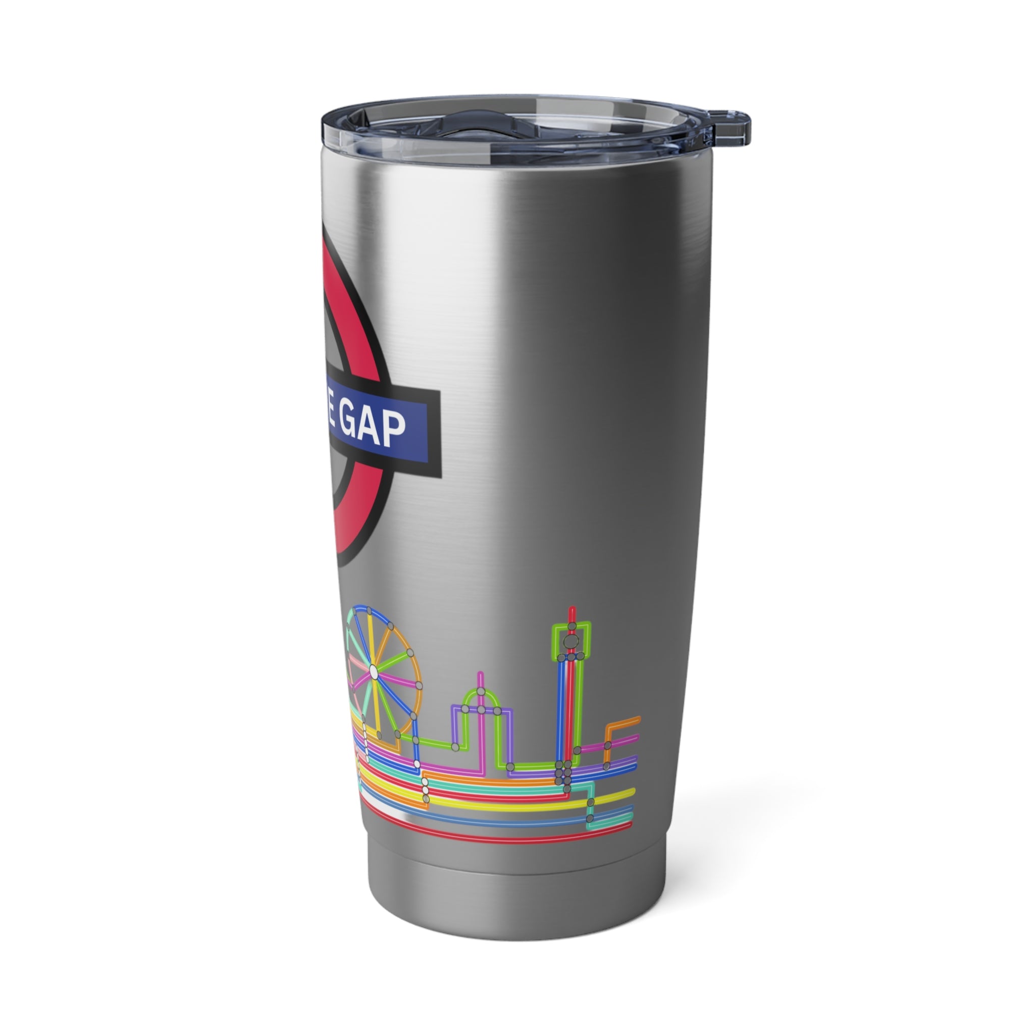 Travel Tumbler - Tube Map Landscape Design