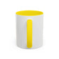 Mind the Gap Coffee Mug — Colorful City Skyline Accent Mug (11/15oz)