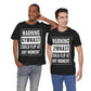 Gymnast Warning T‑Shirt “Warning: Gymnast Could Flip At Any Moment”