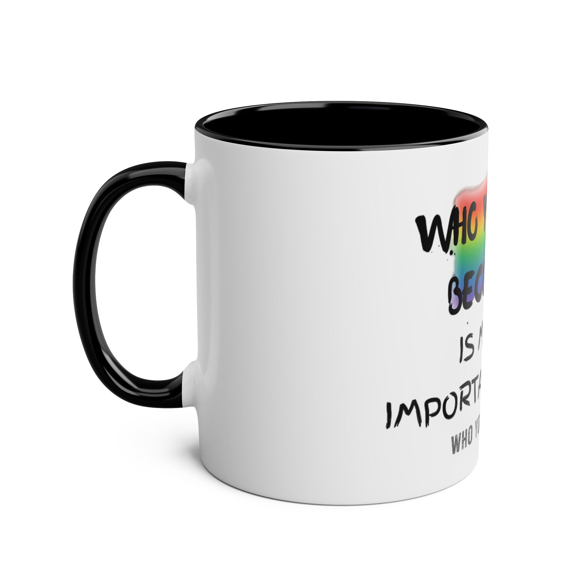 LGBT Two-Tone Coffee Mug, Gift, 7 Colors