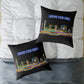 Mind The Gap Skyline Pillow — Neon London Decorative Throw Pillow
