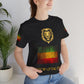 We rise by lifting others, Reggae Love Unisex T-shirt, Celebrate Unity, Peace, Culture, Music, Africa, Jamaica, Gift for Music Lovers, Festivals, and Holidays - Conscience Garment