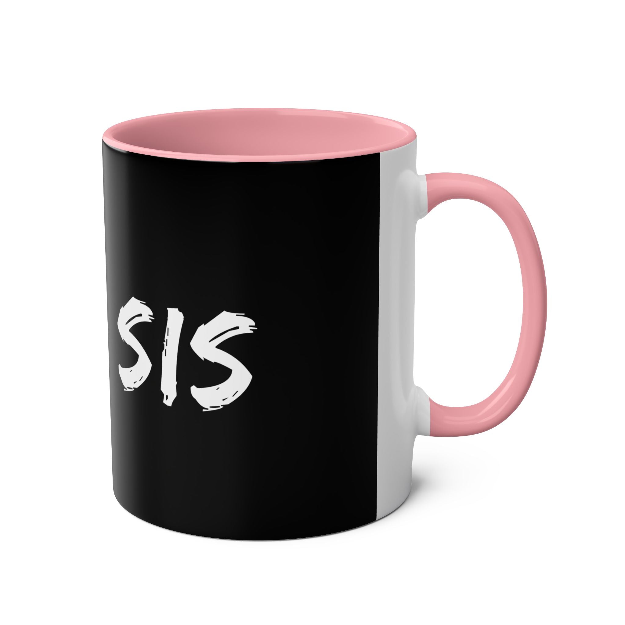 Top Sister Two-Tone Coffee Mug, Birthday Gift, 7 Colors