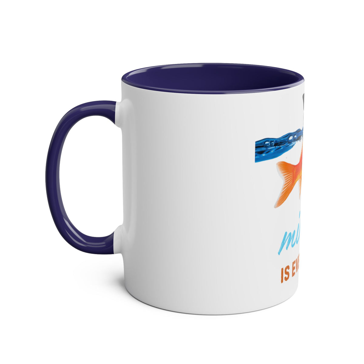 Mindset is Everything Two-Tone Coffee Mug, Birthday Gift, 7 Colors - Conscience Garment