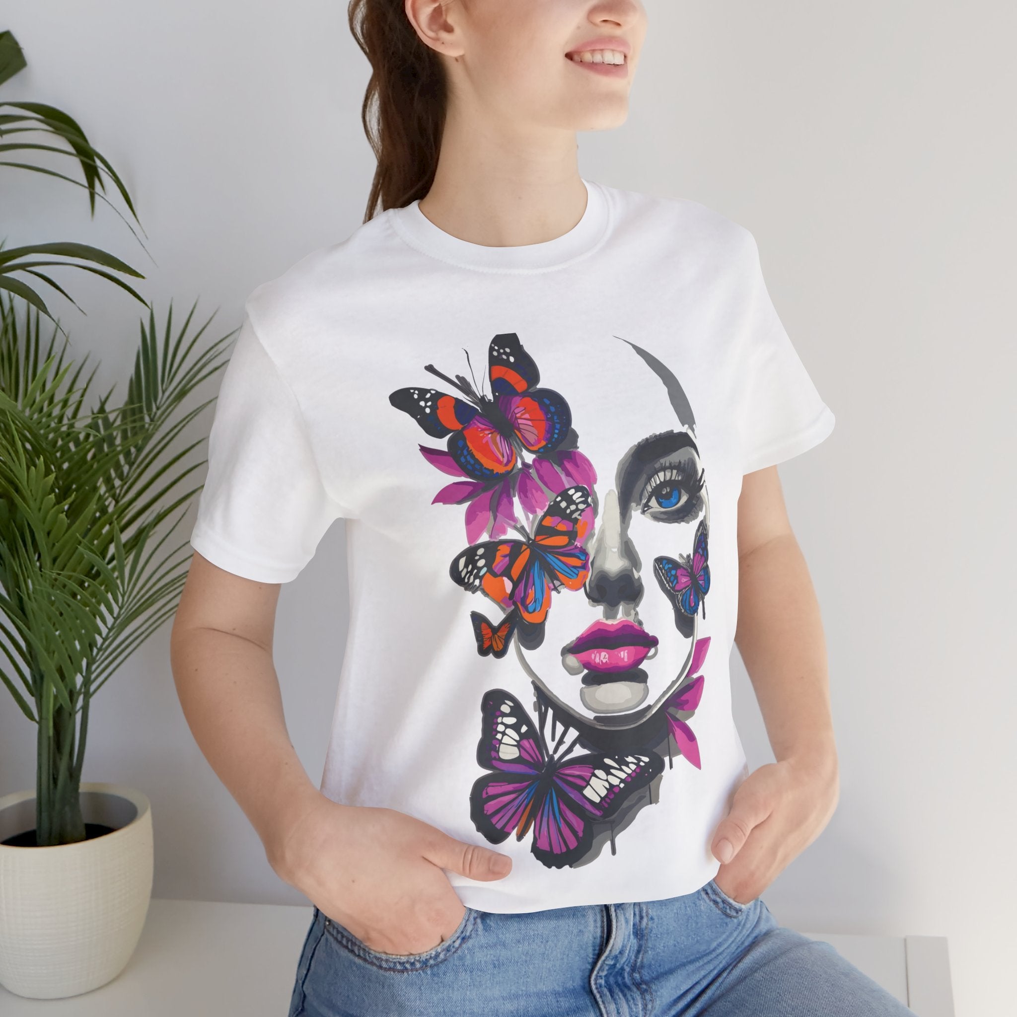 Butterfly Face T-shirt