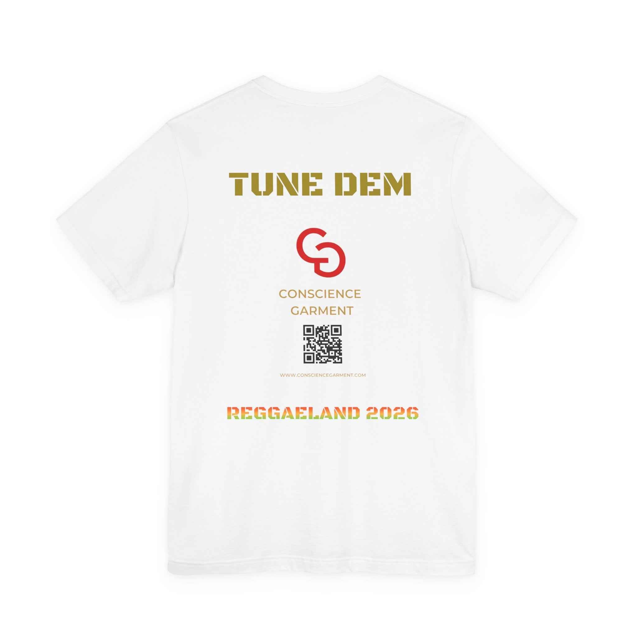 One Love Reggae T-shirt Short Sleeve