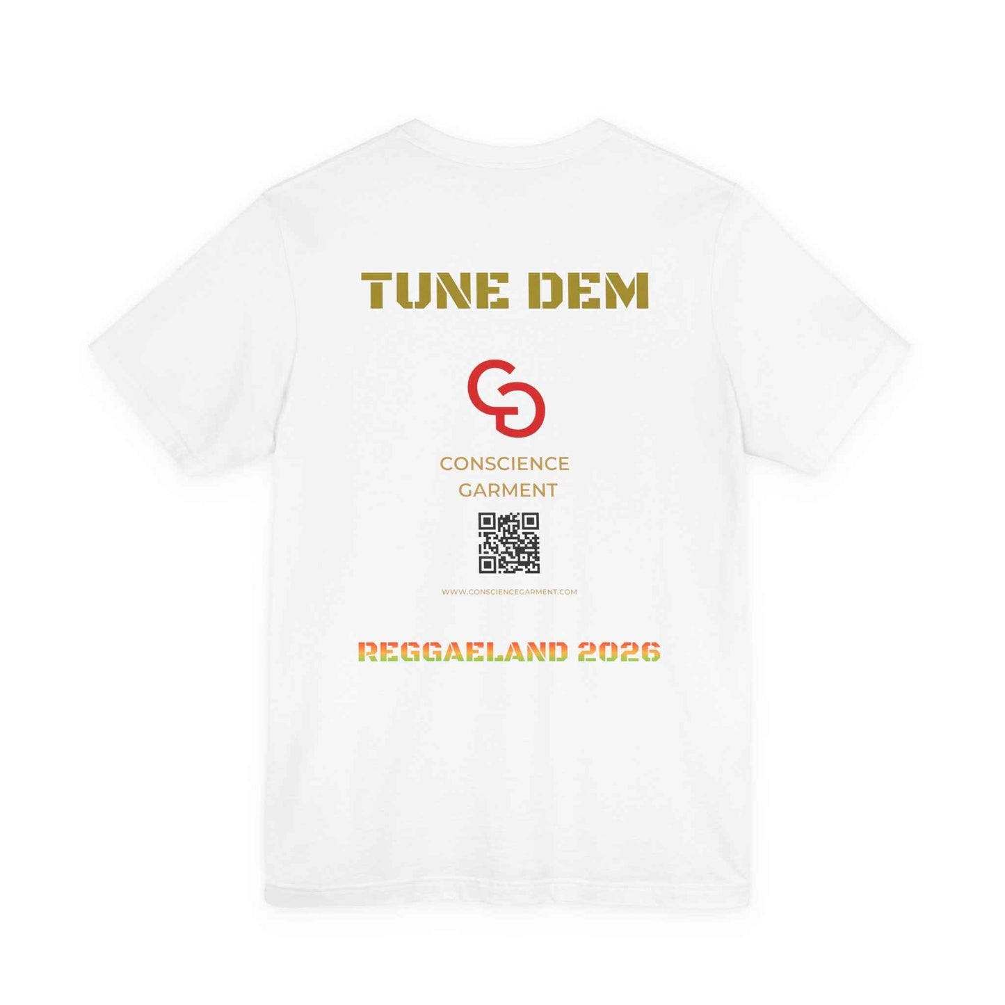 One Love Reggae T-shirt Short Sleeve