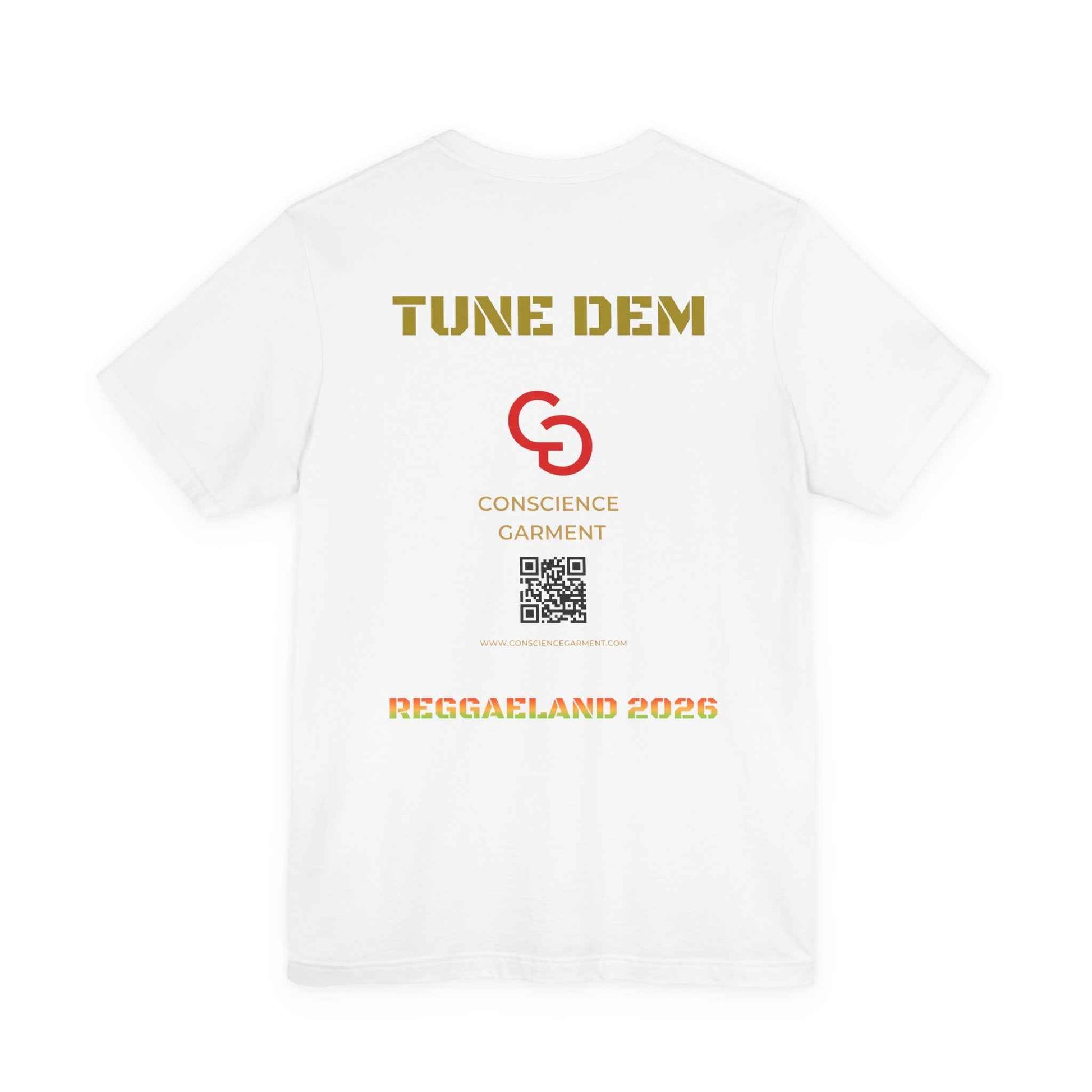 One Love Reggae T-shirt Short Sleeve