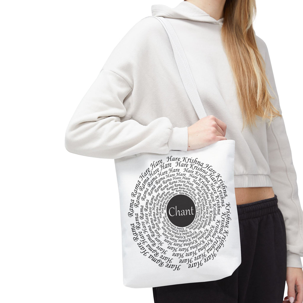 Hare Krishna Chant Mantra Meditation Tote Bag
