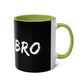 Top Bro Coffee Mug - Two-Tone, 11oz