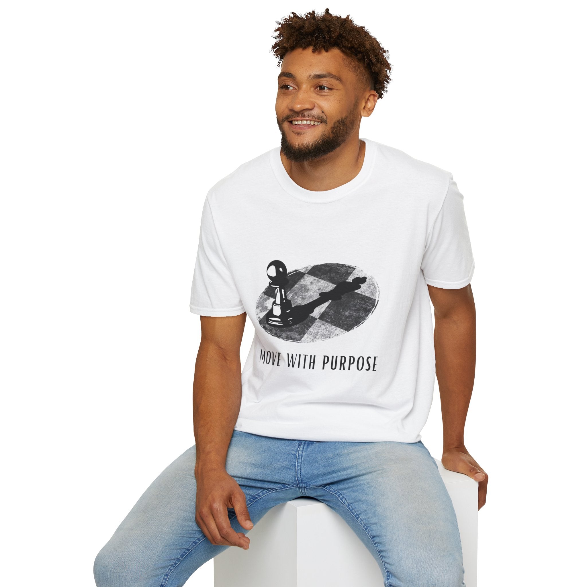 Chess Pawn 'Move With Purpose' T-Shirt