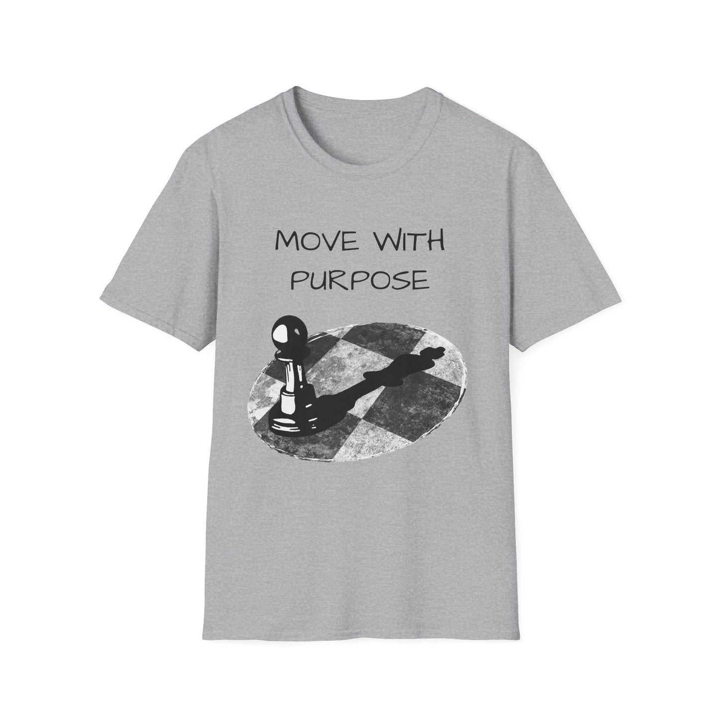 Chess Pawn 'Move With Purpose' T-Shirt