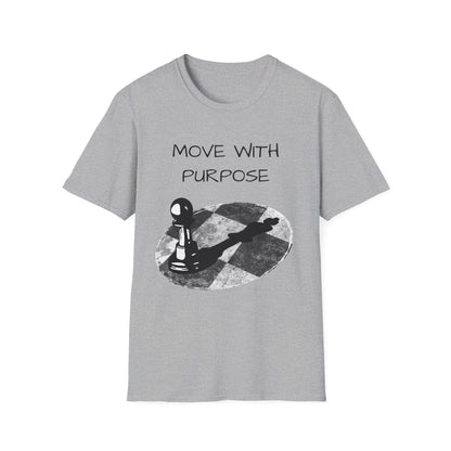 Chess Pawn 'Move With Purpose' T-Shirt