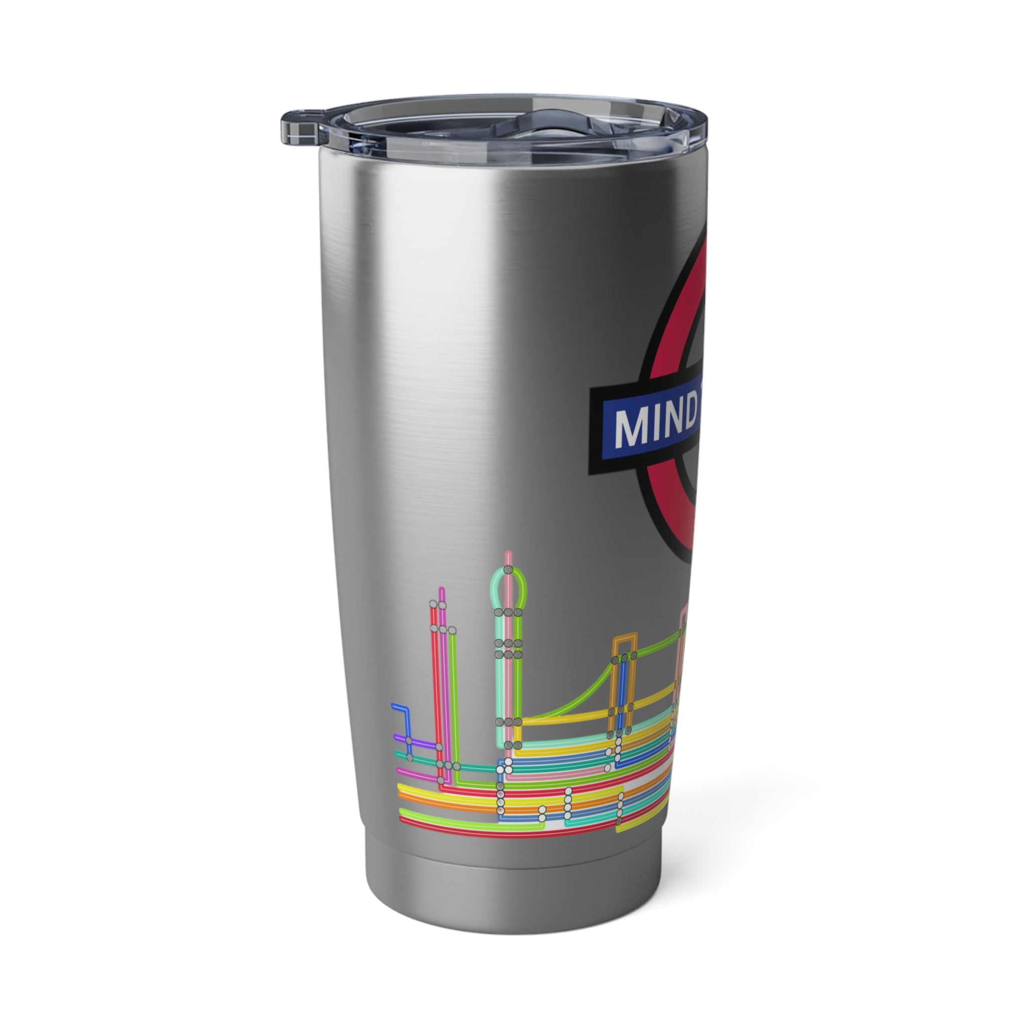 Travel Tumbler - Tube Map Landscape Design