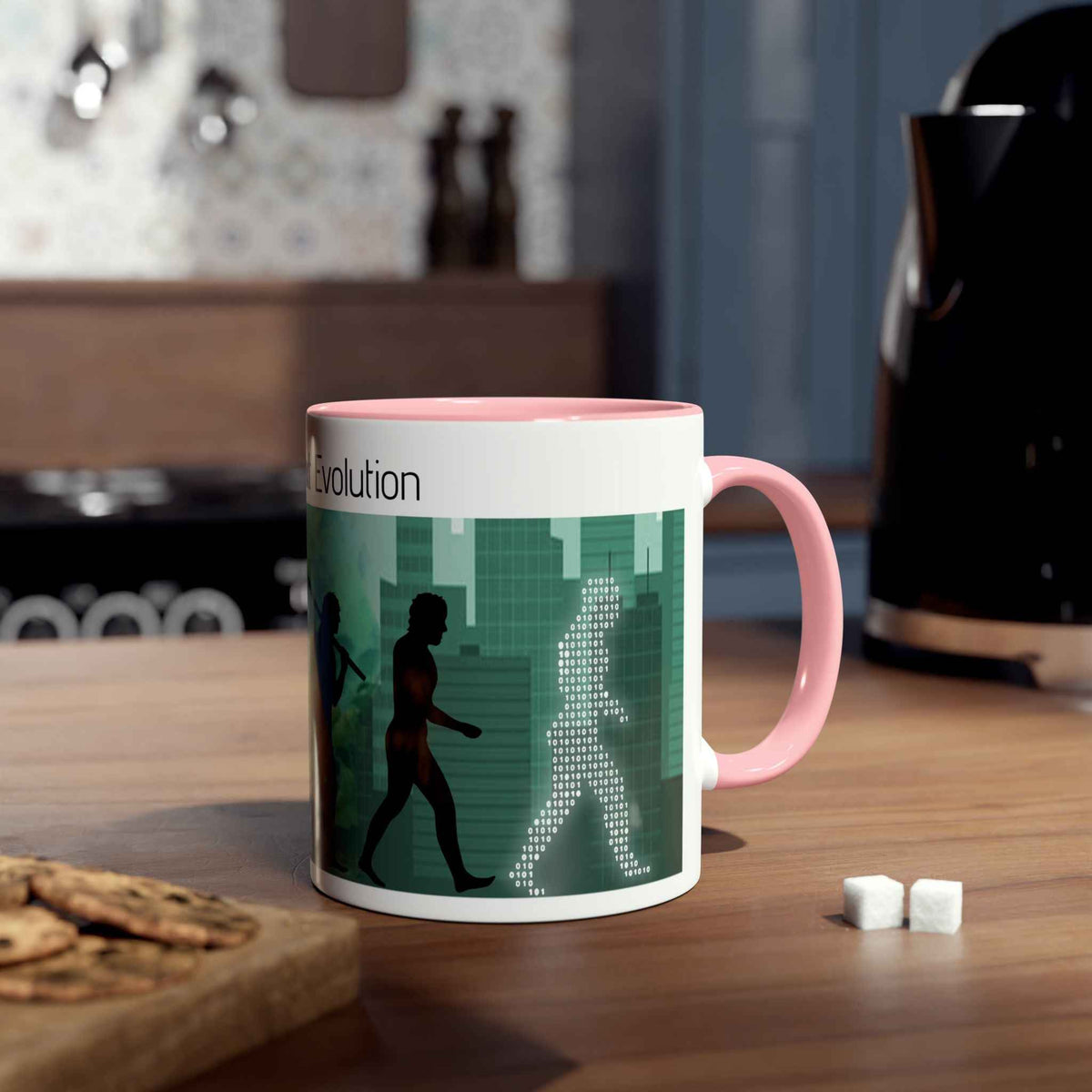 Evolution Coffee Mug Two-Tone 11oz
