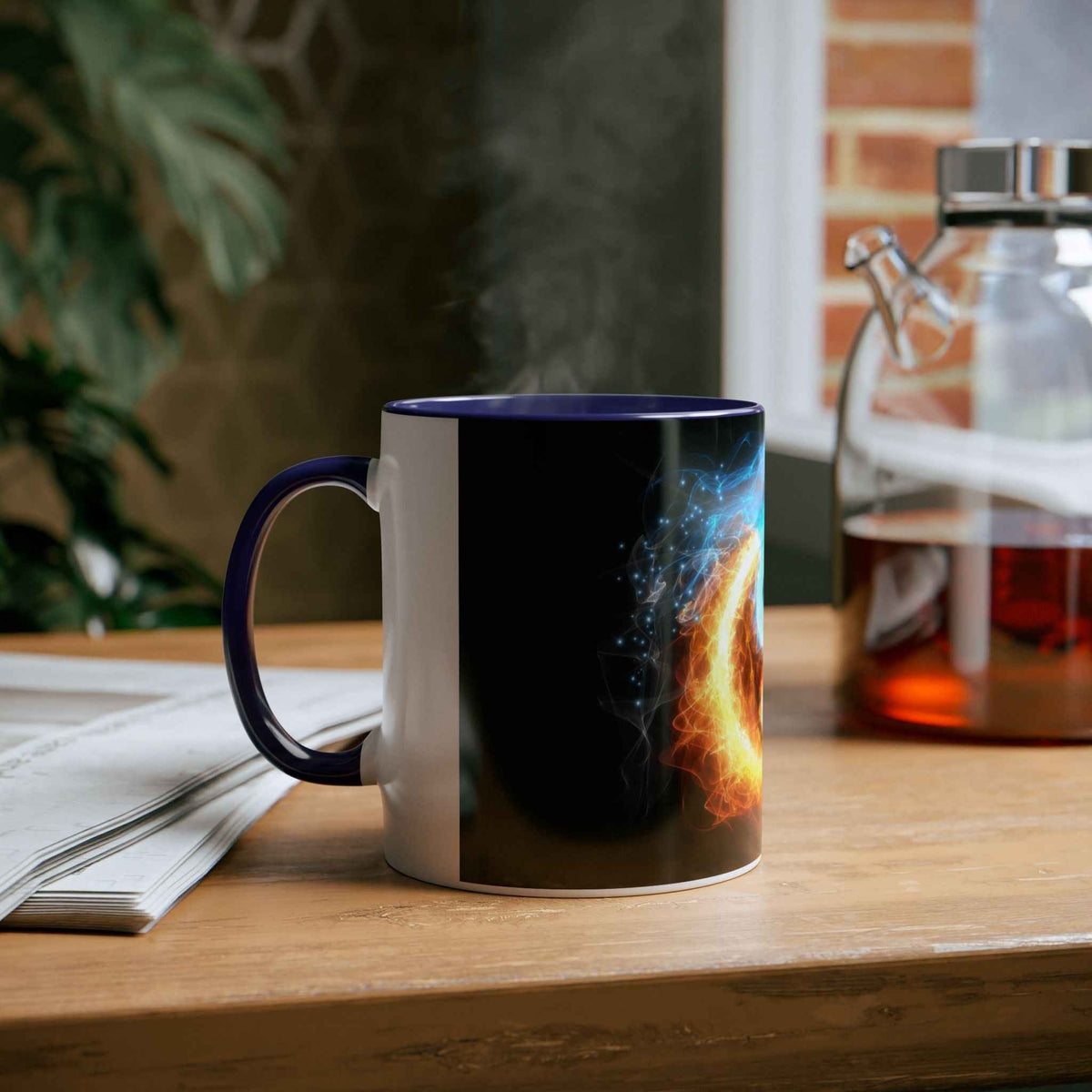 Yin Yang Elements Mug, 11oz