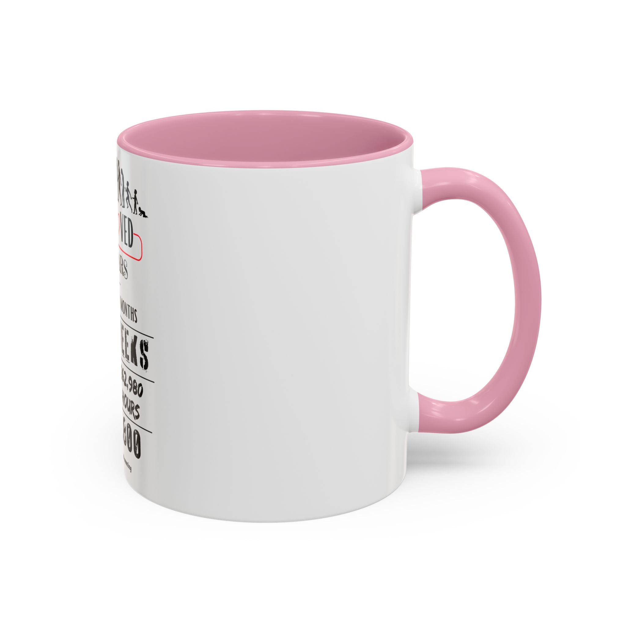 30th Birthday Two-Tone Coffee Mug, 11oz (US)