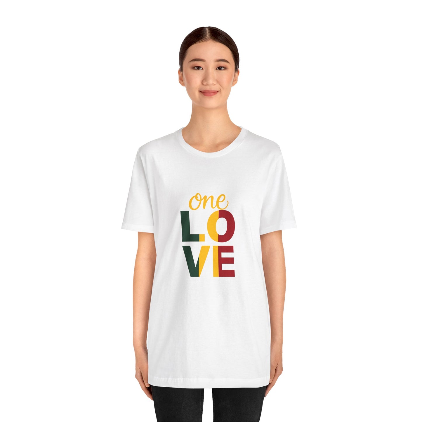 One Love Reggae T-shirt Short Sleeve