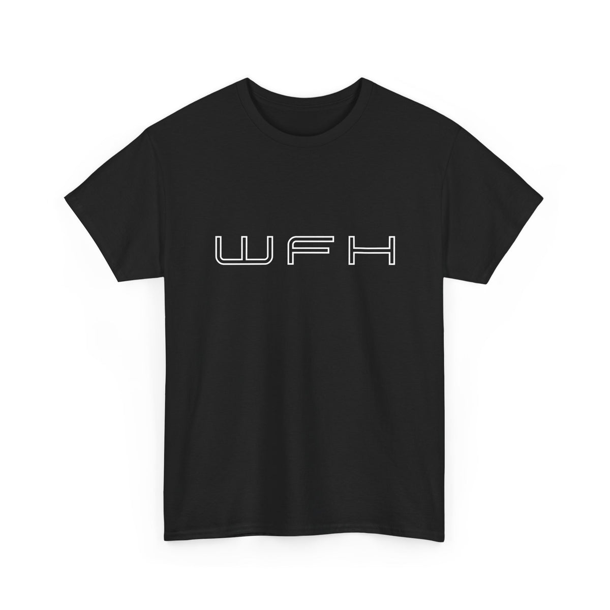 WFH Minimalist Tee — Remote Work Graphic Shirt - Conscience Garment