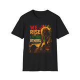 We Rise By Lifting Others T-Shirt — Rasta Sun Reggae Inspirational Tee