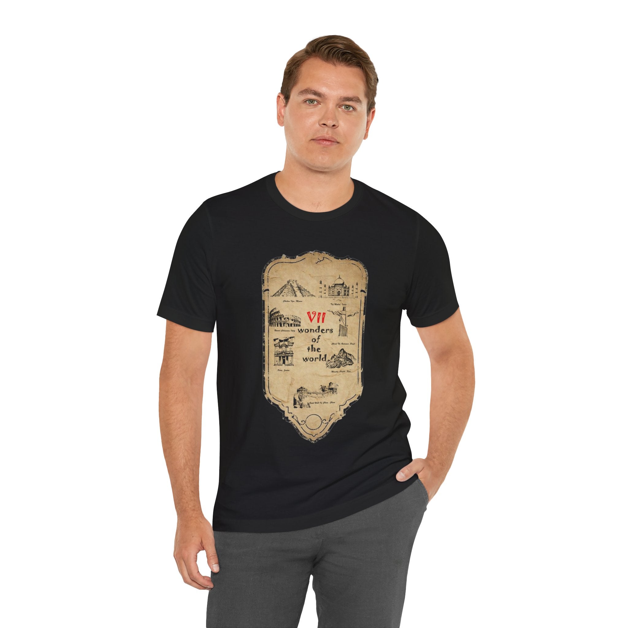 Seven Wonders of the World T-shirt