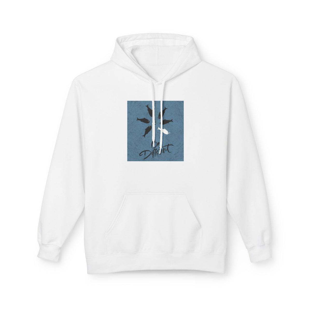 Be Different Motivational Hoodie — 'Thrive' Floral Graphic Pullover