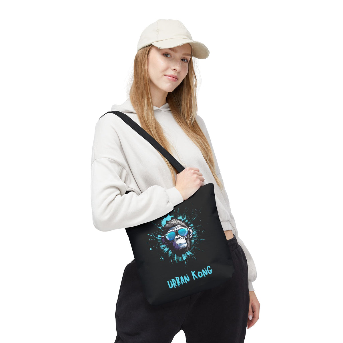 Urban Kong Graphic Tote Bag — Cool Ape Sunglasses All-Over Print