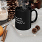 Inspirational Quote Mug — "If you think you are too small to make a difference, try sleeping with a mosquito." Black Ceramic Coffee [...]