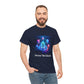 T-Shirt — "Secure The Future" Cybersecurity Futuristic Graphic Tee - Conscience Garment