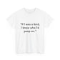 Funny Quote T-Shirt — “I told my doctor I broke my arm in two places. He told me to stop going to those places.” - Conscience Garment