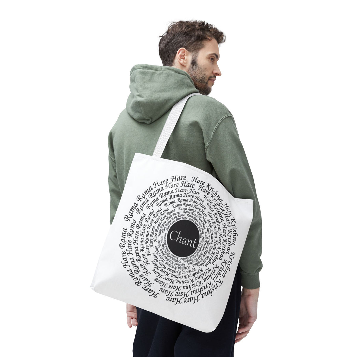 Hare Krishna Chant Mantra Meditation Tote Bag