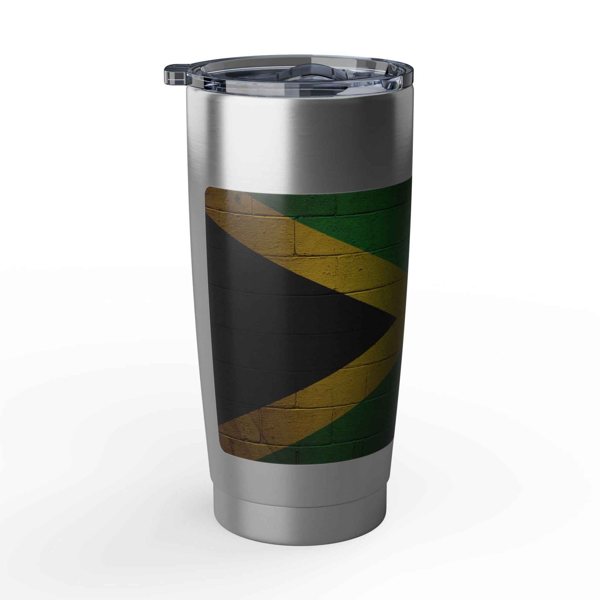 Jamaica Flag 20oz Stainless Tumbler — Vagabond Travel Cup