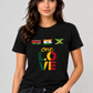 One Love Reggae T-Shirt Move With Purpose Inspirational Graphic T-Shirt