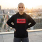 YOU GO Red Logo Hoodie — Bold Graphic Streetwear Pullover