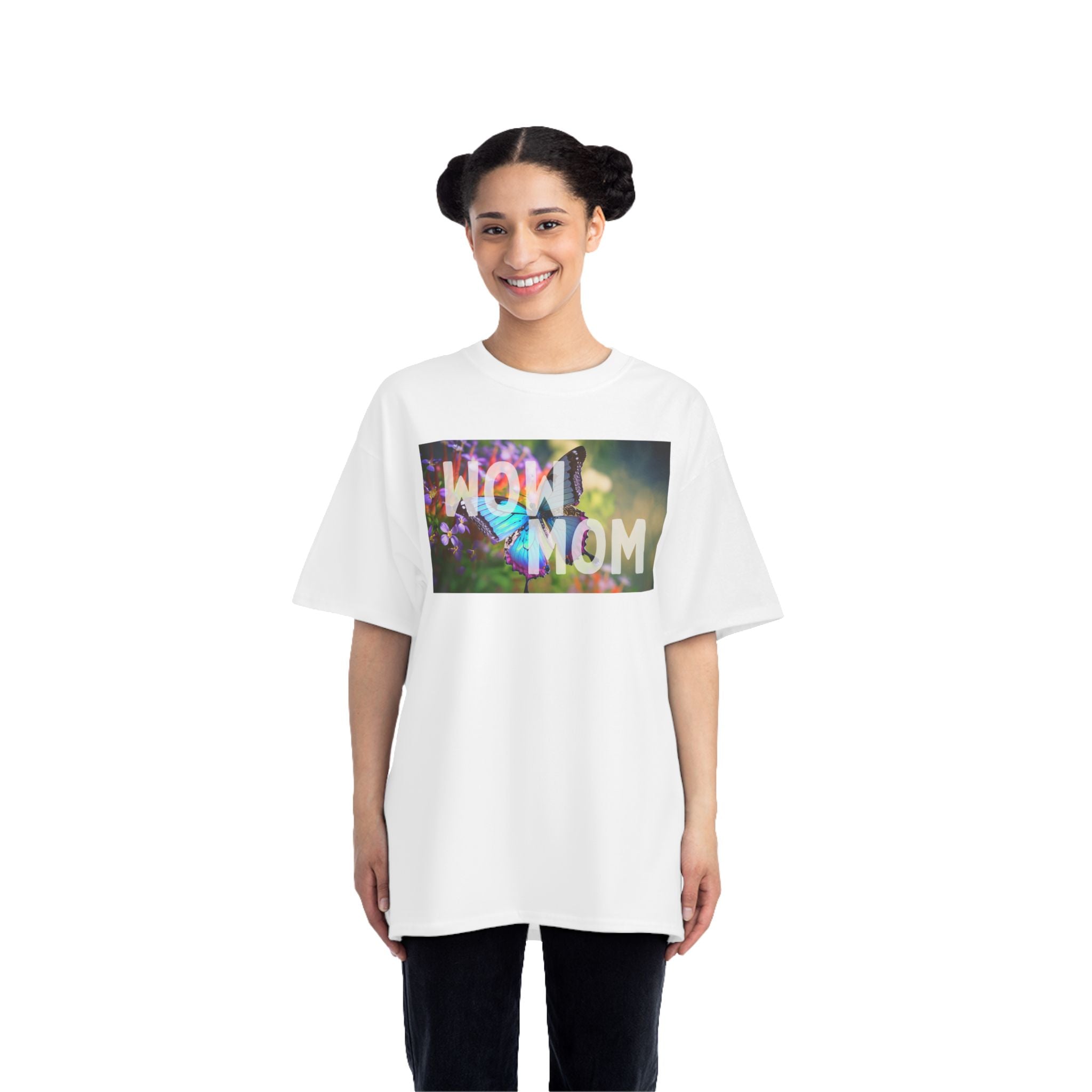 Wow Mom Butterfly T-Shirt