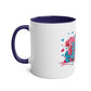 Love and Hearts Two-Tone Mug, 11oz - Conscience Garment