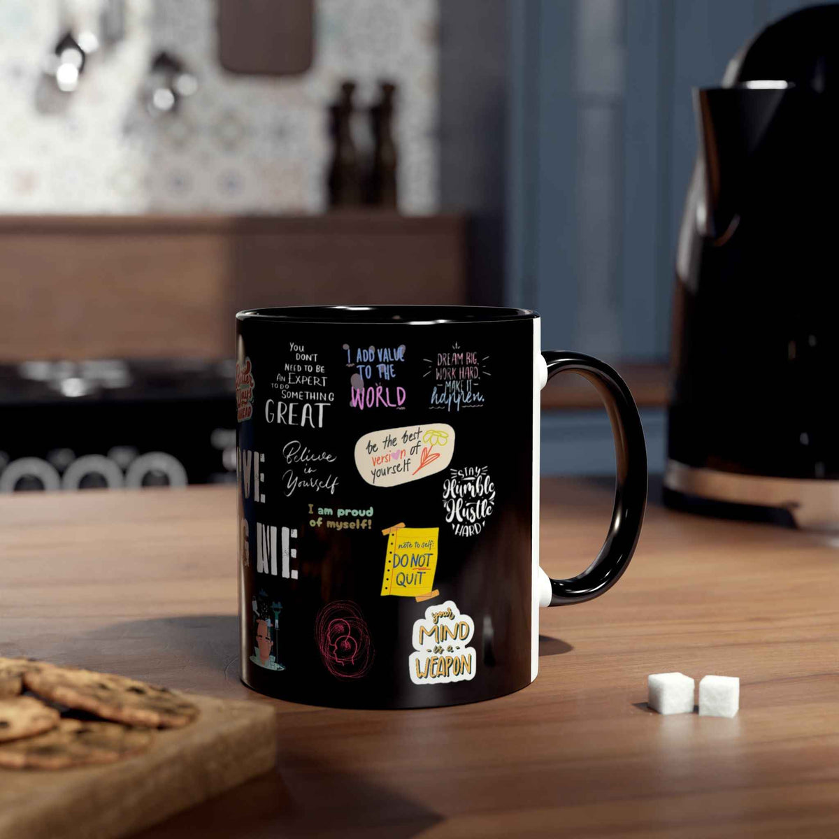 Love Yourself Two-Tone Coffee Mug, 11oz