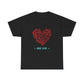 Tech Heart T-Shirt — 'Robot Heart' Circuit Board Graphic - Conscience Garment