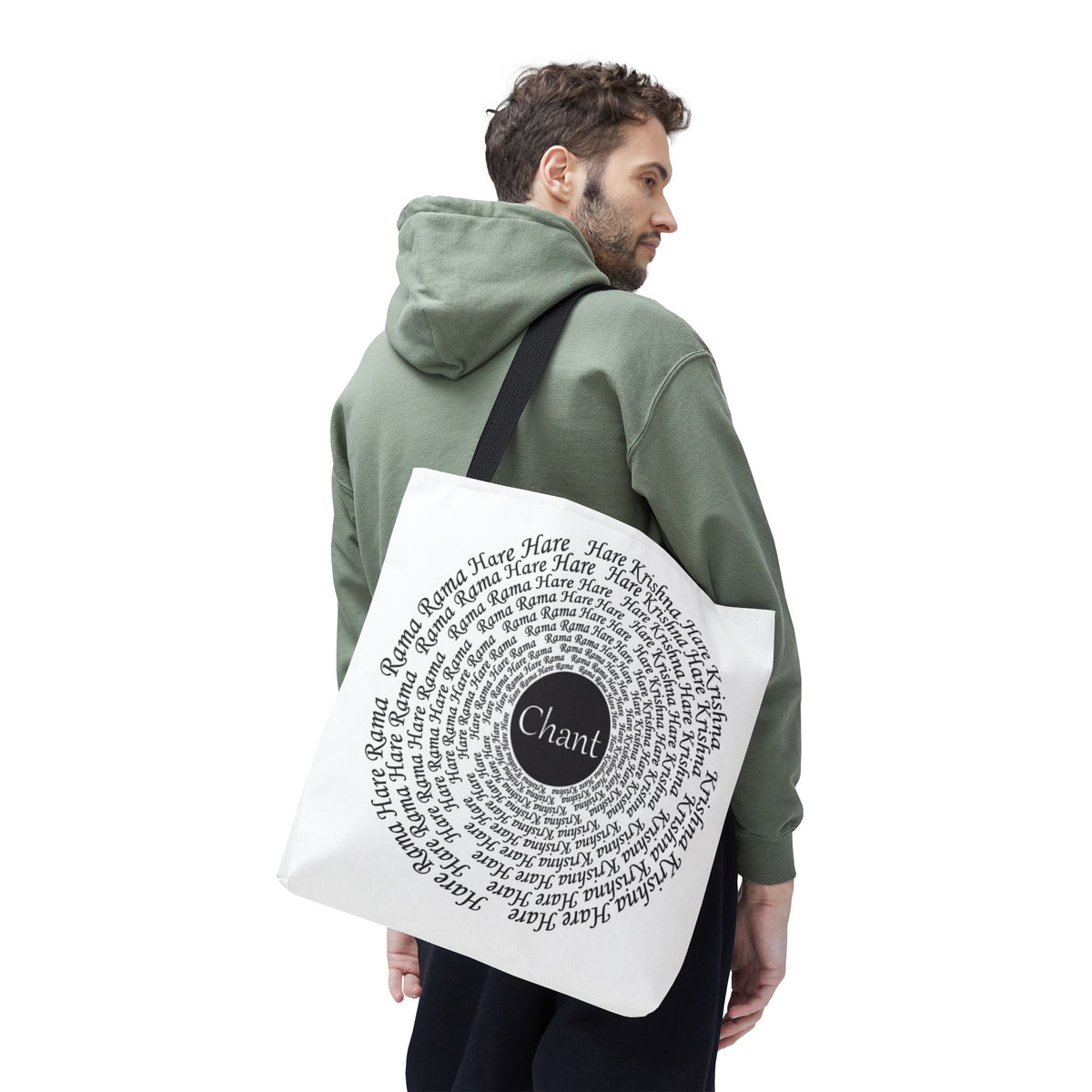 Hare Krishna Chant Mantra Meditation Tote Bag