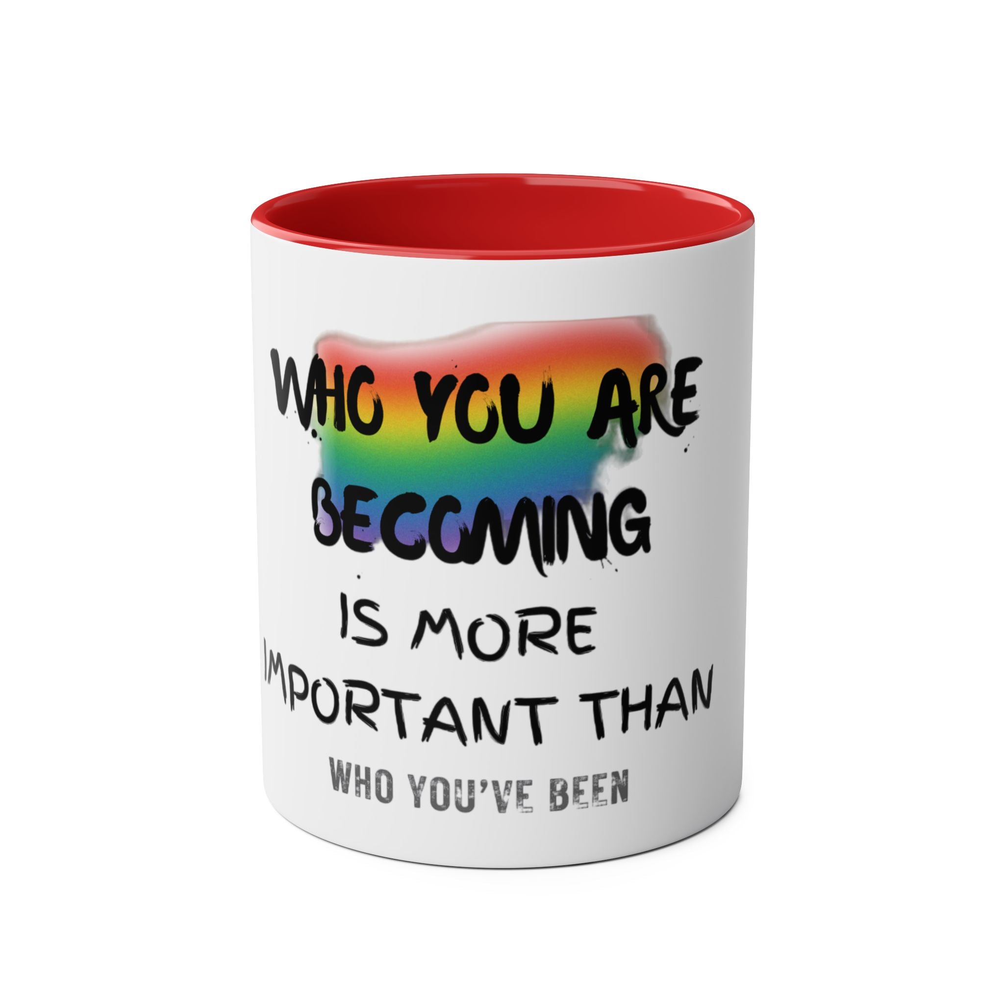 LGBT Two-Tone Coffee Mug, Gift, 7 Colors