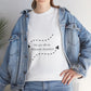 Inspirational Journey Tee, Motivational Cotton T-Shirt, Unisex Shirt, Gift for Friends, Casual Wear, Travel Lovers, Positive Vibes - Conscience Garment