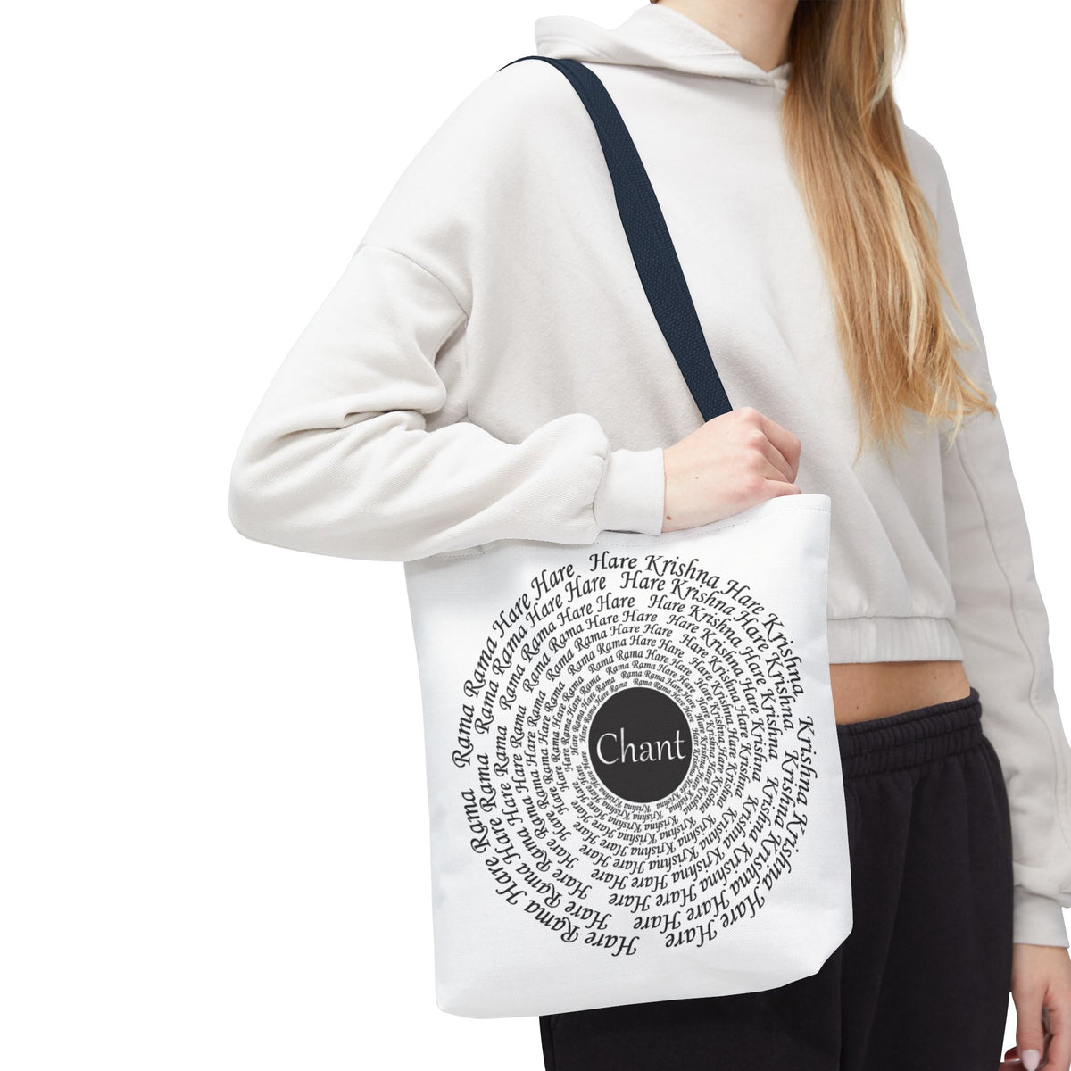Hare Krishna Chant Mantra Meditation Tote Bag