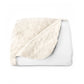 Peace World Map Sherpa Blanket — Cozy Travel-Inspired Throw