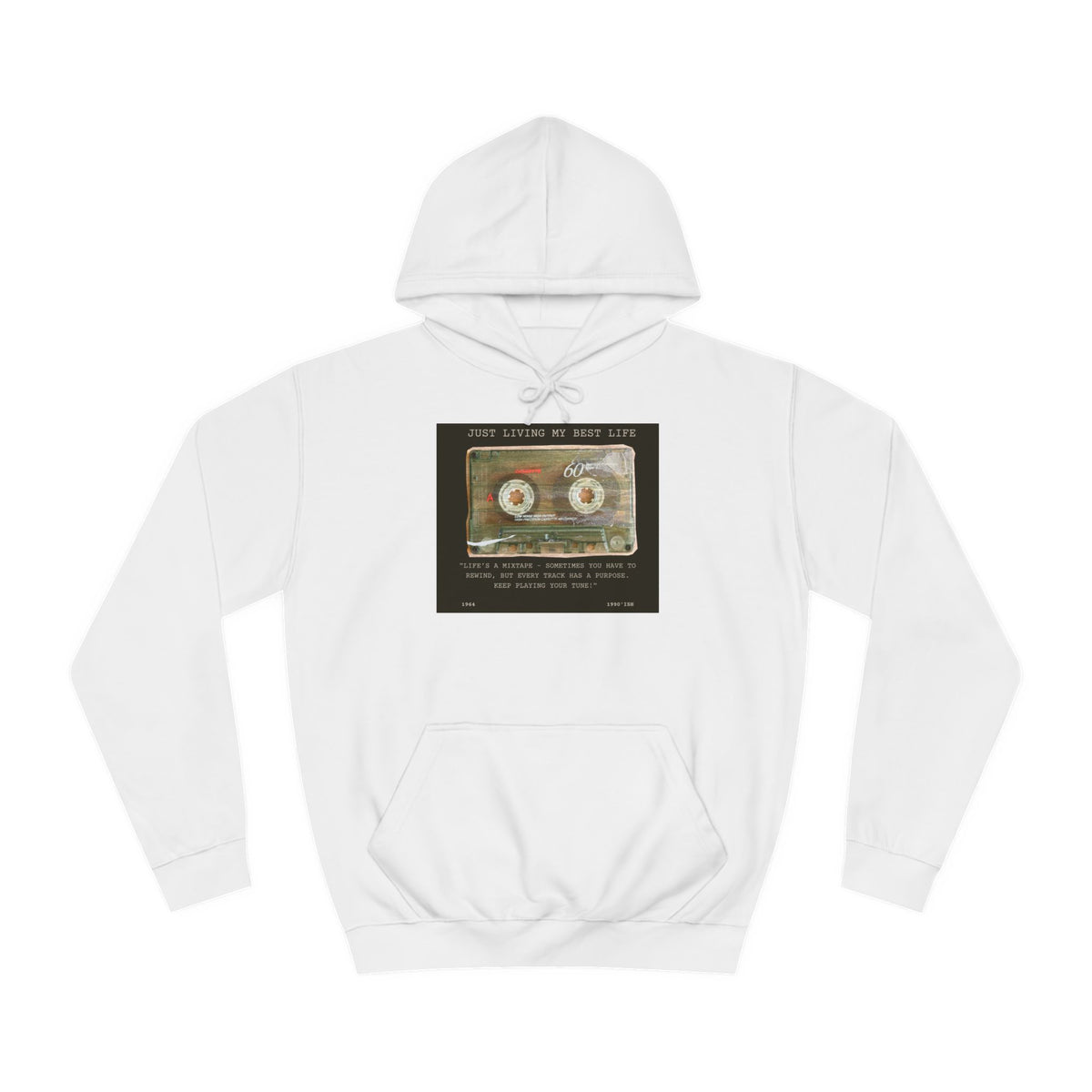Vintage Cassette Tape Hoodie - Conscience Garment