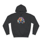 Colorful Turtle Headphones Hoodie — Watercolor Music Hoodie