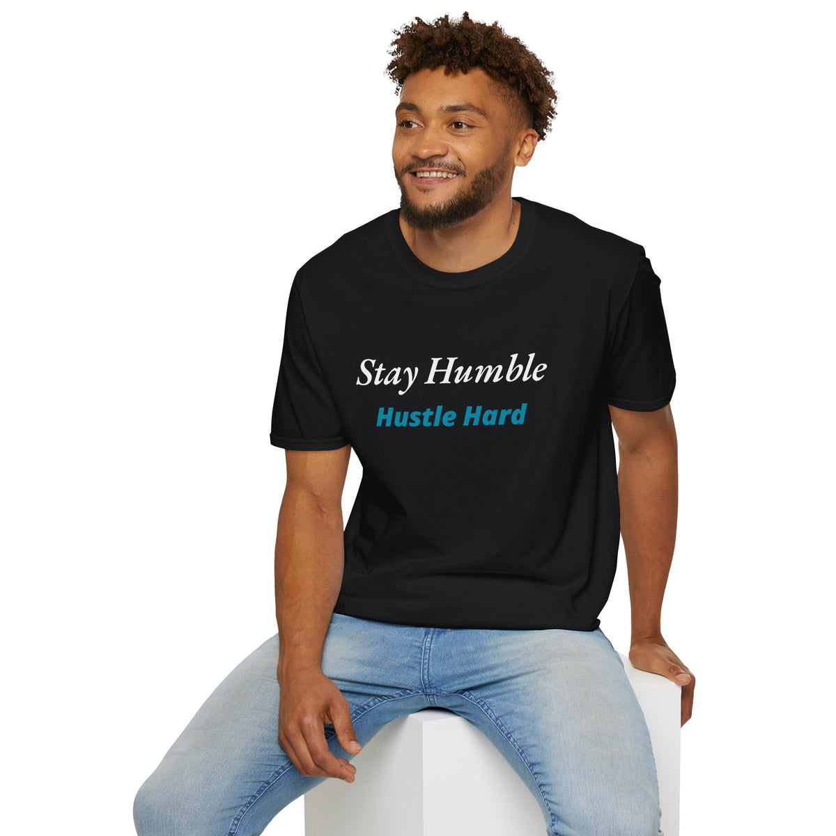 Stay Humble Hustle Hard Inspirational T-Shirt