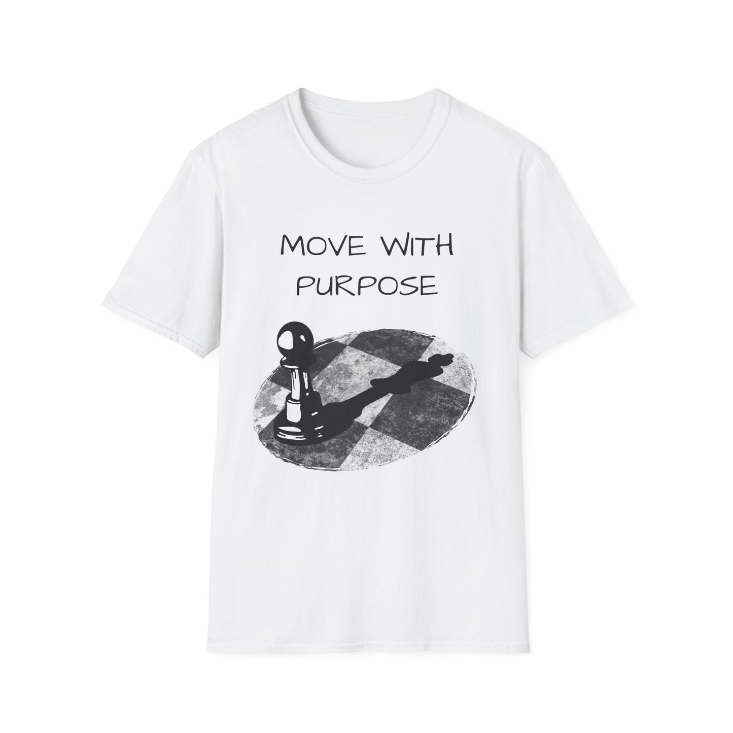Chess Pawn 'Move With Purpose' T-Shirt