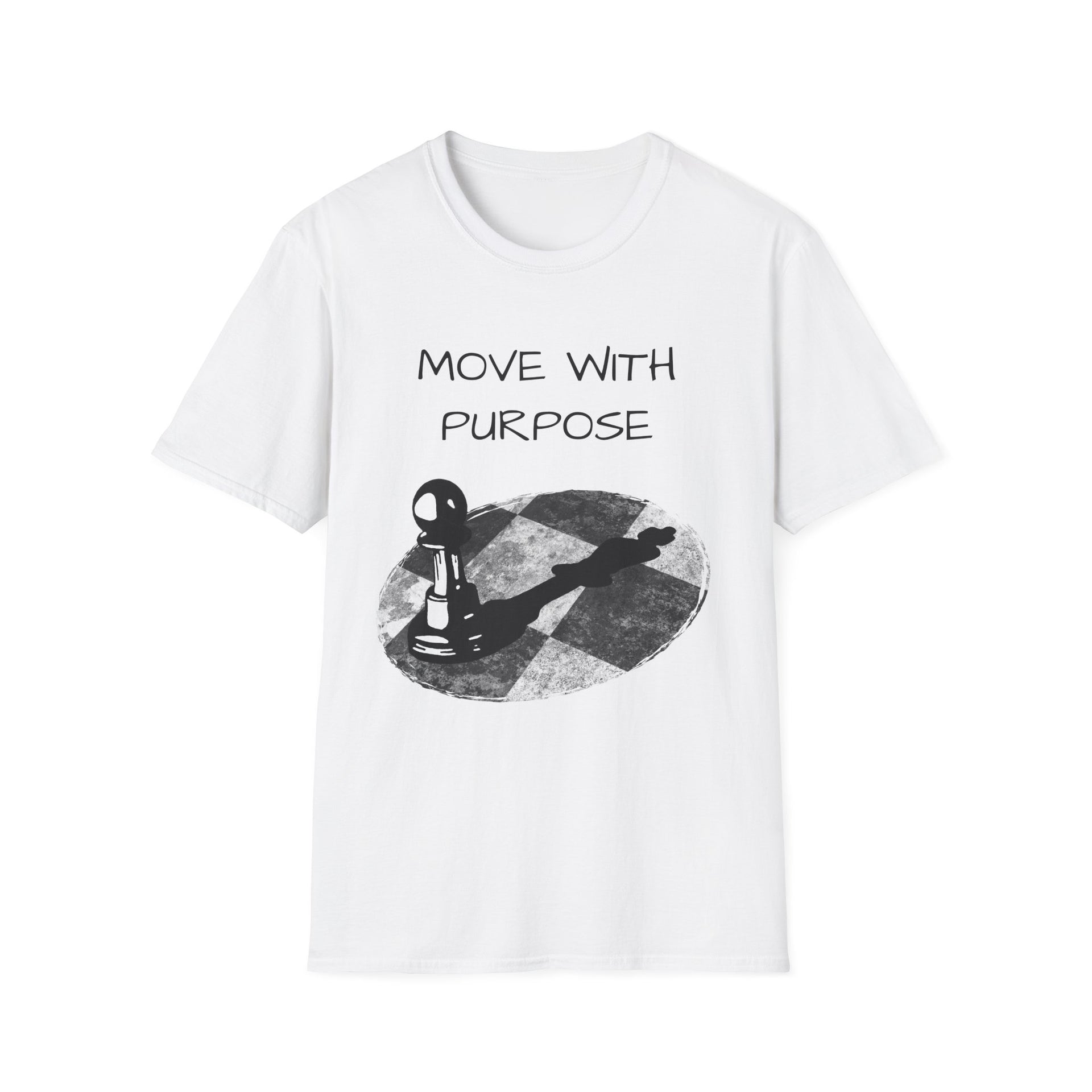 Chess Pawn 'Move With Purpose' T-Shirt