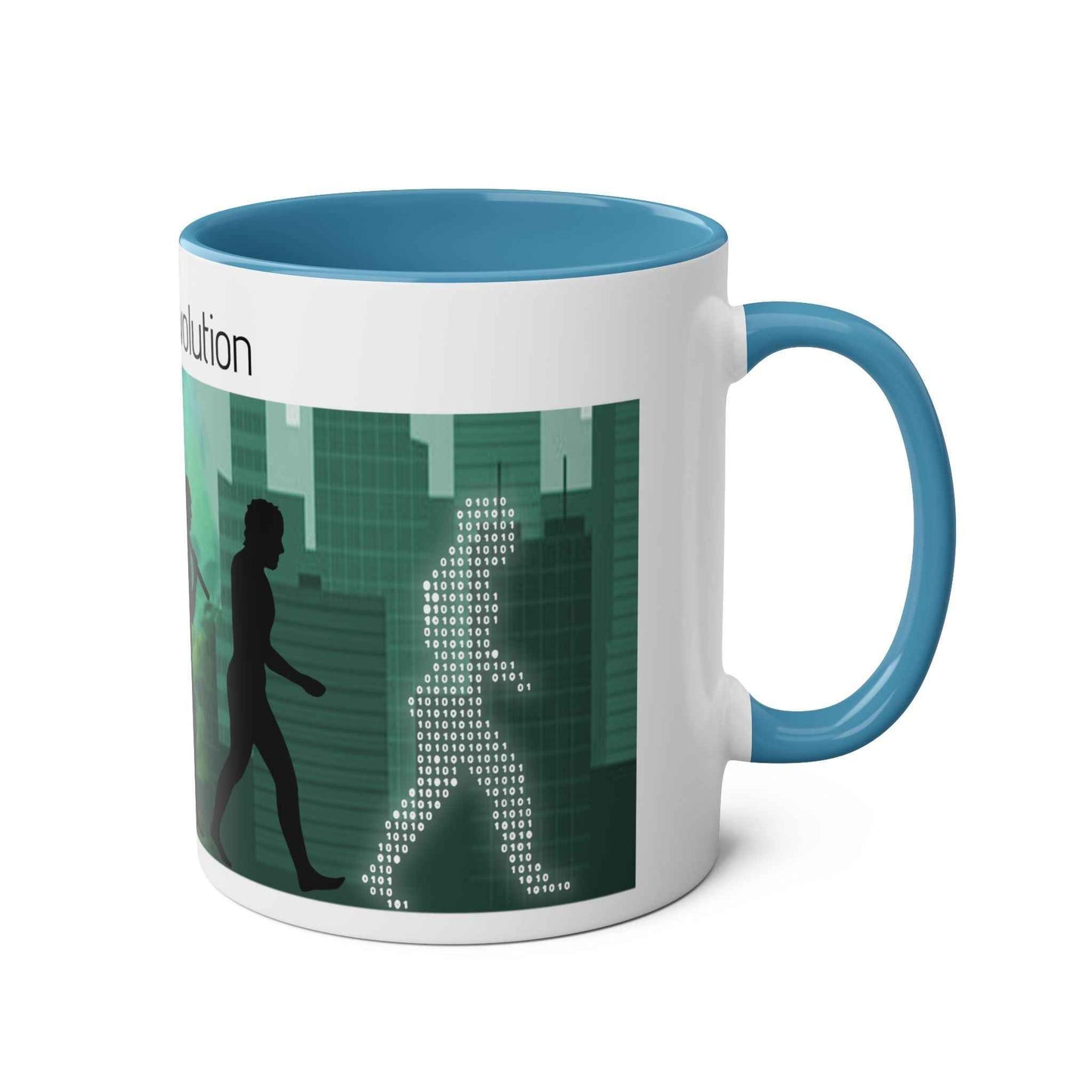 Evolution Coffee Mug Two-Tone 11oz