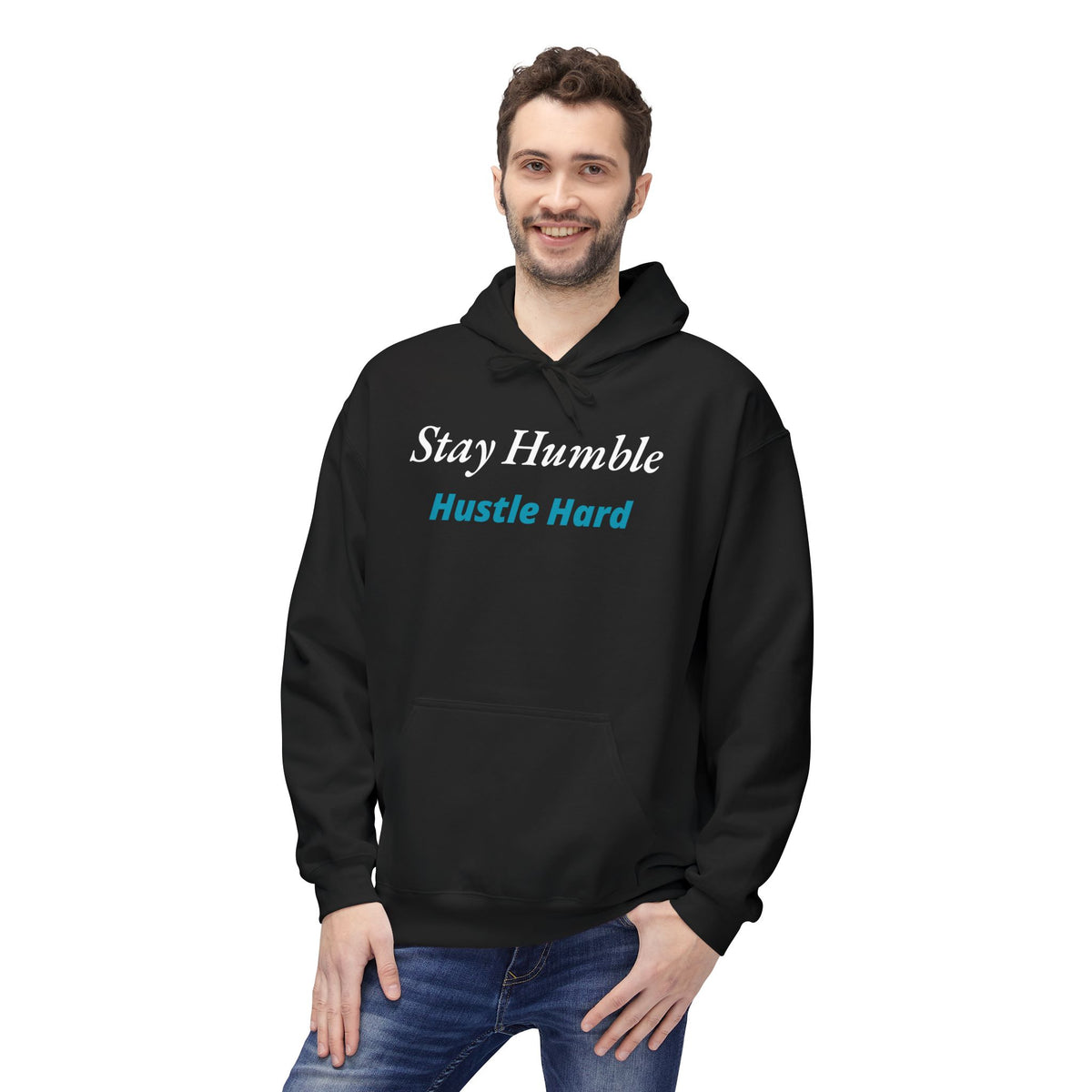 Stay Humble Hustle Hard Motivational Hoodie